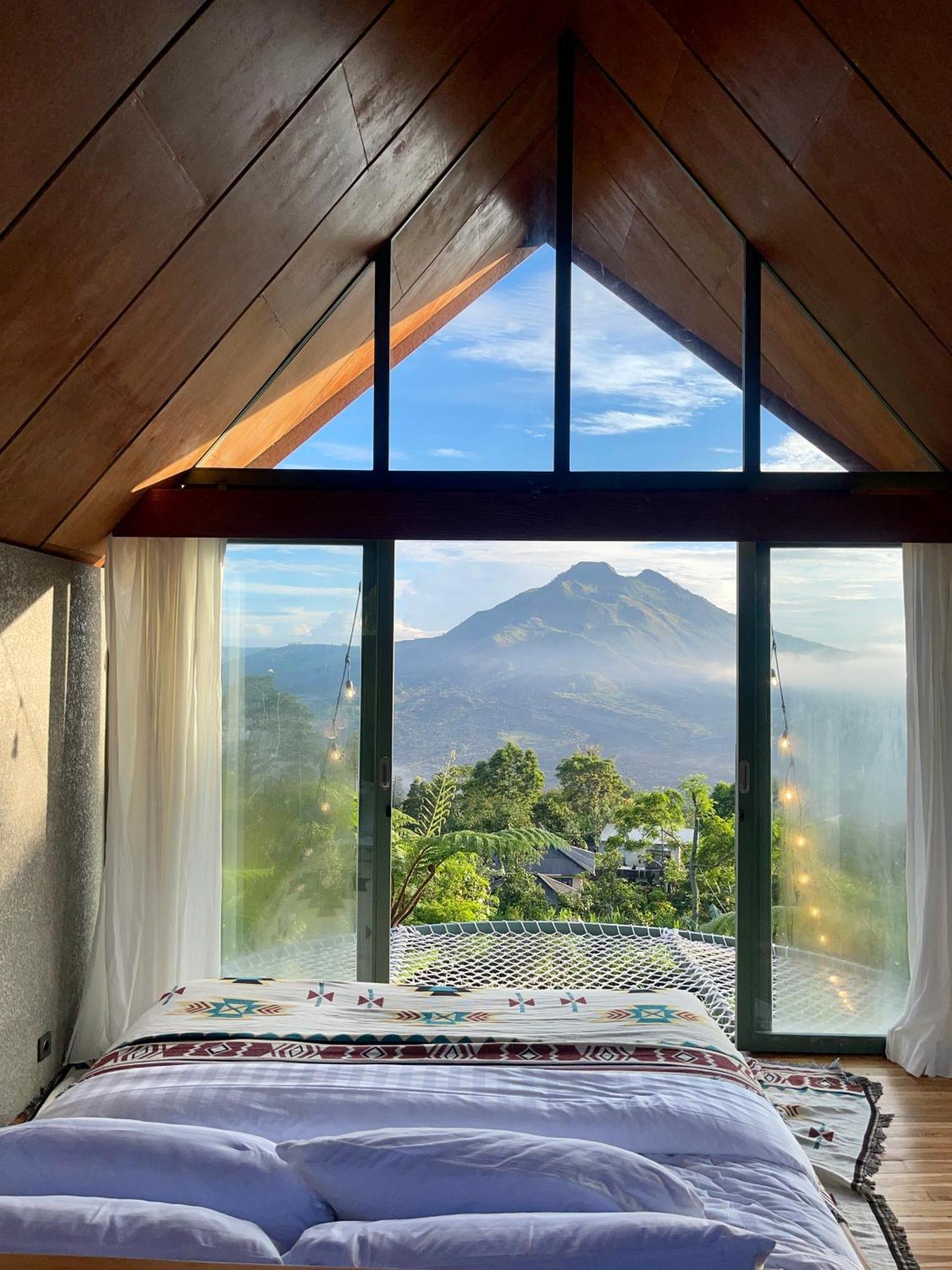 Black Wood Cabin Kintamani  Exterior photo
